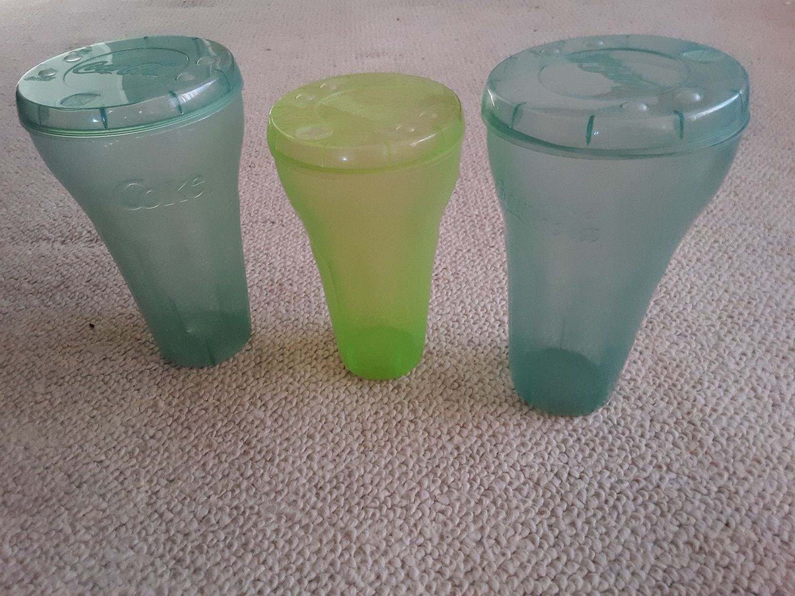 Coke cola tumblers / lids and kool aid cups