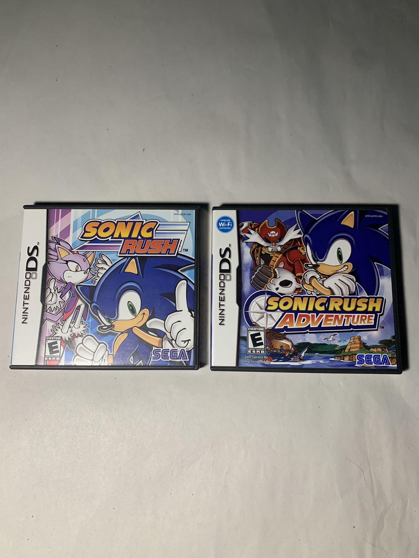 Sonic Rush & Sonic Rush Adventure CiB Nintendo Ds
