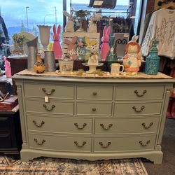 Newly Refinished Ten Drawer Dresser