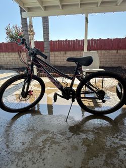His and Hers mountain bikes