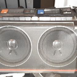 Unitech High Performance Am/fm Stereo Daul Cassette Recorder 7 Graphic Equalizer Portable Sound System