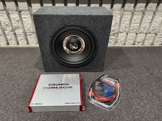 Infinity 12”subwoofer With Amp