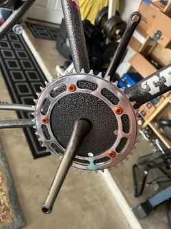 1980s Sugino stamp cranks sugino disc 44t complete set up