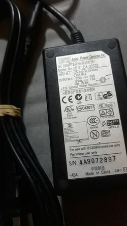 AC adapter power cord