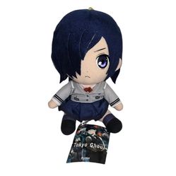 Tokyo Ghoul Touka Kirishima Sitting Anime Plush 8" Stuffed Toy New With Tag