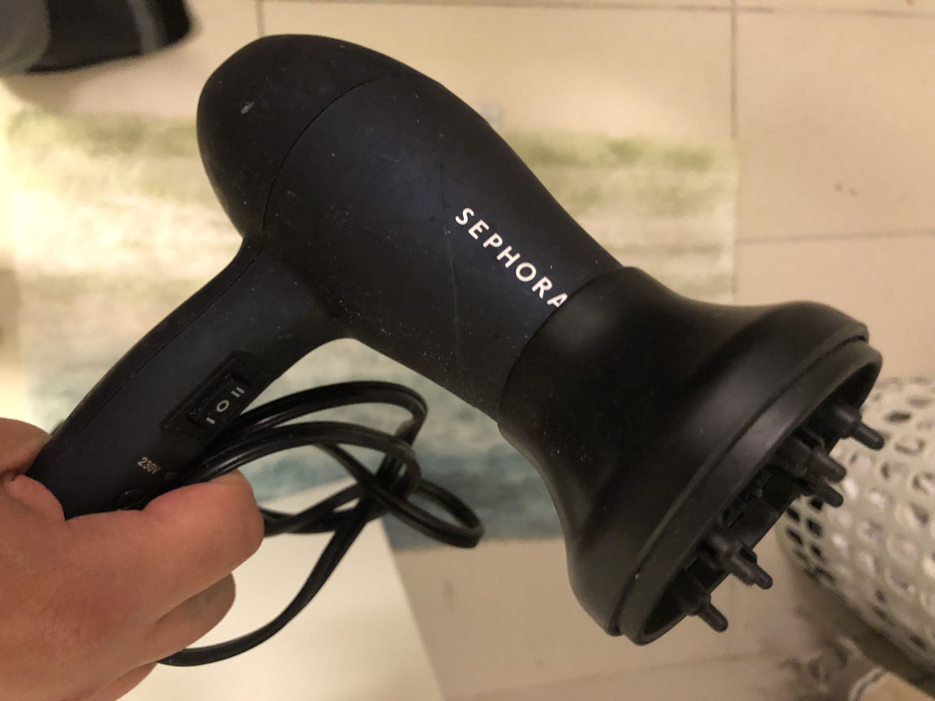 Sephora Hair Dryer for Curly Hair. Small