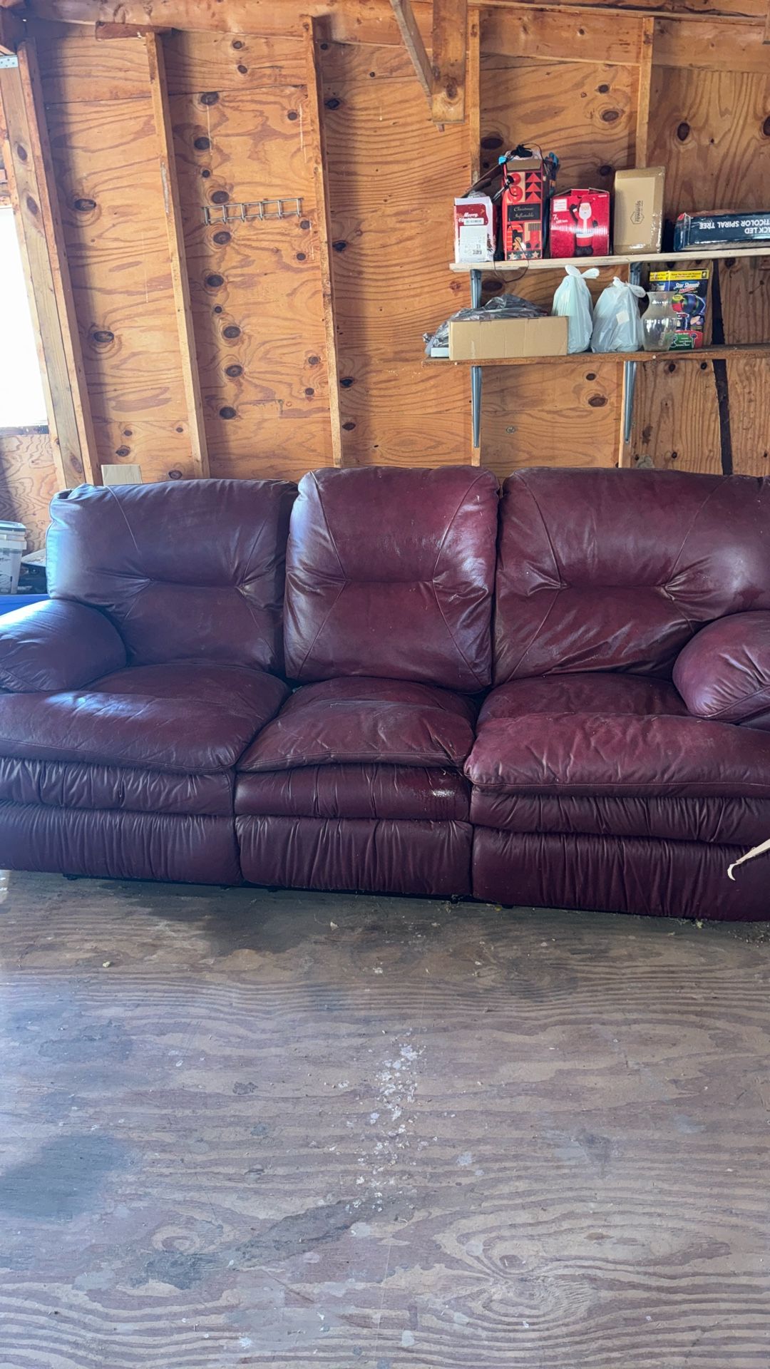 Reclining Leather Couches