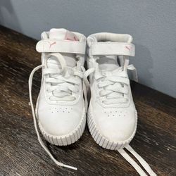 White pink Puma $30