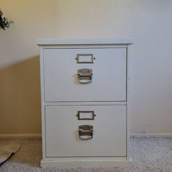 VINTAGE FILE CABINET 28" TALL