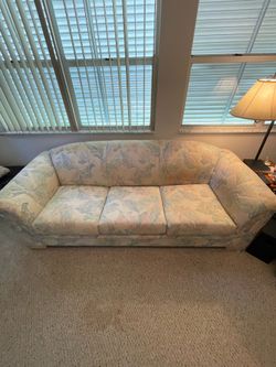 Sleeper Sofa 89”L  x 30” H