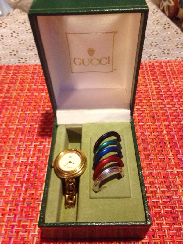 Gucci, Other, Vintage Gucci Watch Case And Box