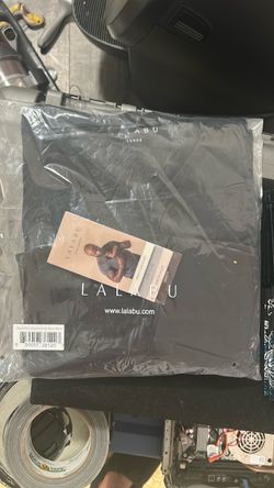 Lalabu Dad Shirt Long Sleeve Black Large