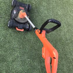 20V MAX Cordless Battery Powered 3-in-1 String Trimmer, Lawn Edger & Lawn Mower Kit