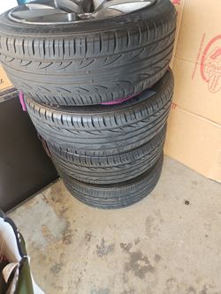 Honda Civic Rims and Tires 
