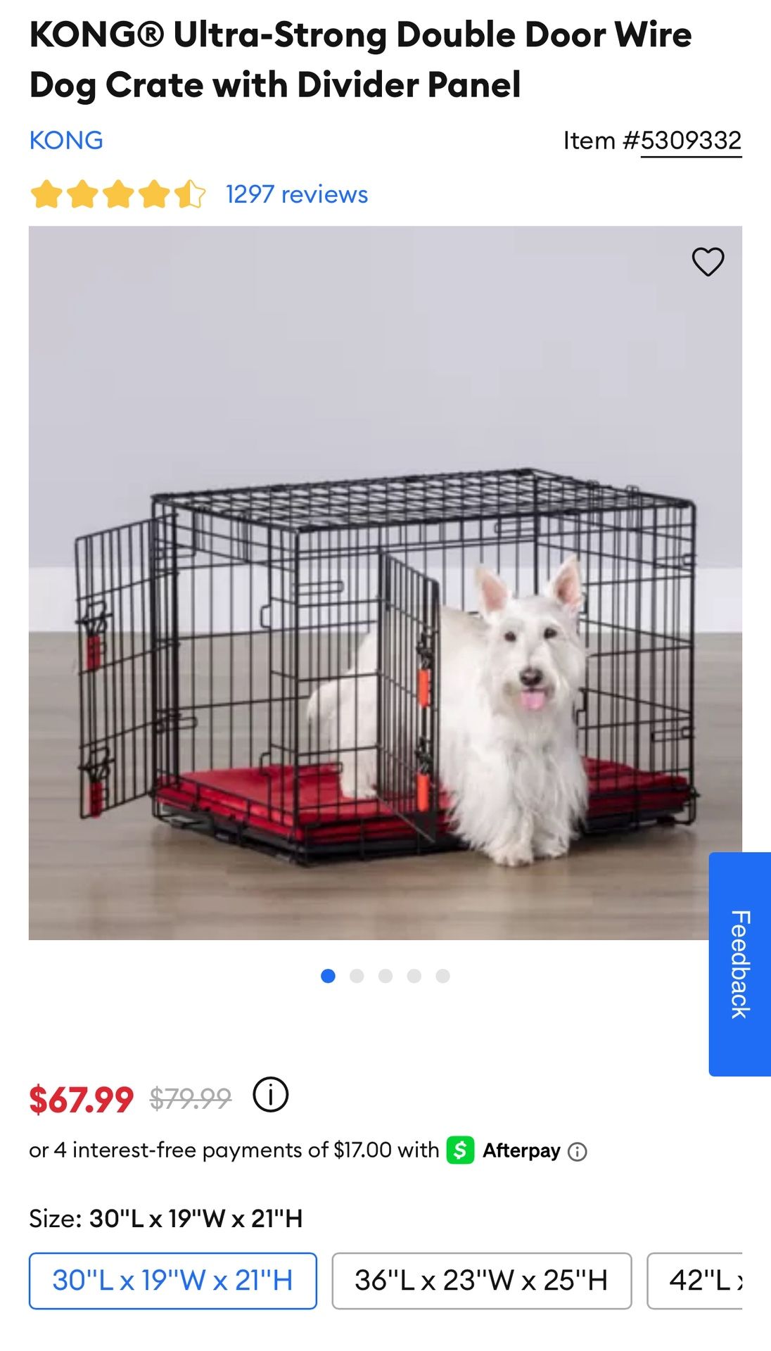 Medium Dog Crate/ House