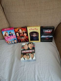 DVD's 8 dollars for 1 or 40 for all