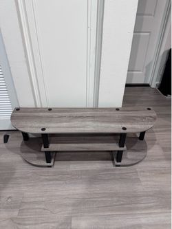TV Stand / Media Console 47x13.5x15.5 – Gray Wood