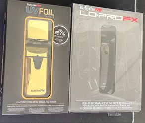 BaBylissPRO UV Foil Shaver & Lo-ProFX Trimmer Bundle