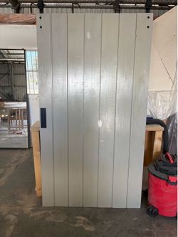 Used barn door 46 wide by 84 tall