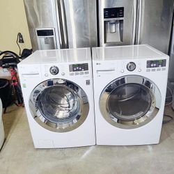 LG STEAM WASHER AND DRYER 