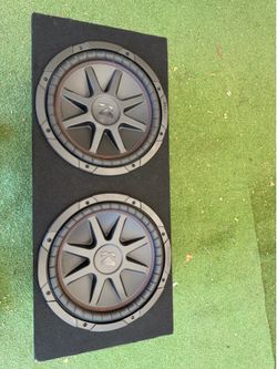Kicker 12 inch subwoofers