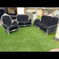 Sofa, loveseat, and chair