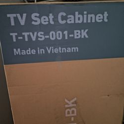 Black Brand New In Box Entertainment Center 