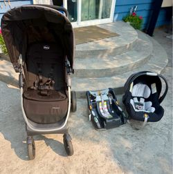 Chicco stroller and car seat