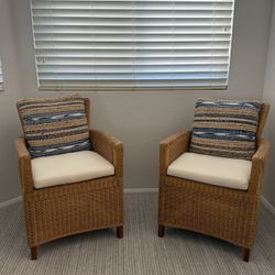 Wicker Chairs (Smaller Style)
