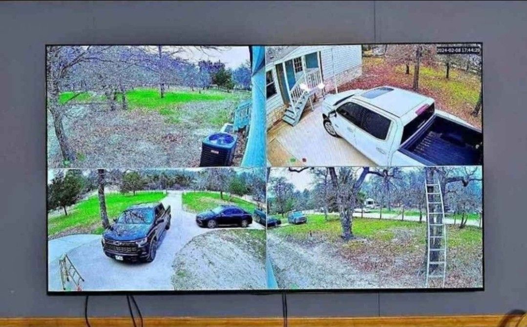 4 CAMARAS D SEGURIDAD-SURVEILLANCE SYSTEMS🔥SPECIAL DEAL🔥