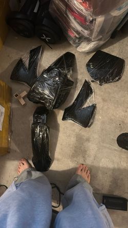 Black Ktm 50 Plastics