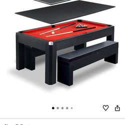 Pool table/ ping pong combo