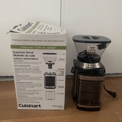 Cuisinart Coffee Grinder, Electric Burr One-Touch Automatic