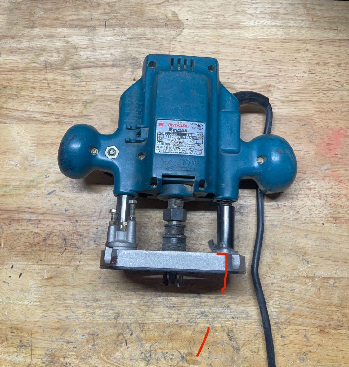 Makita Router With Bit