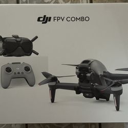 DJI FPV Combo + Goggles & Controller + Foam Carry Backpack (Excellent)