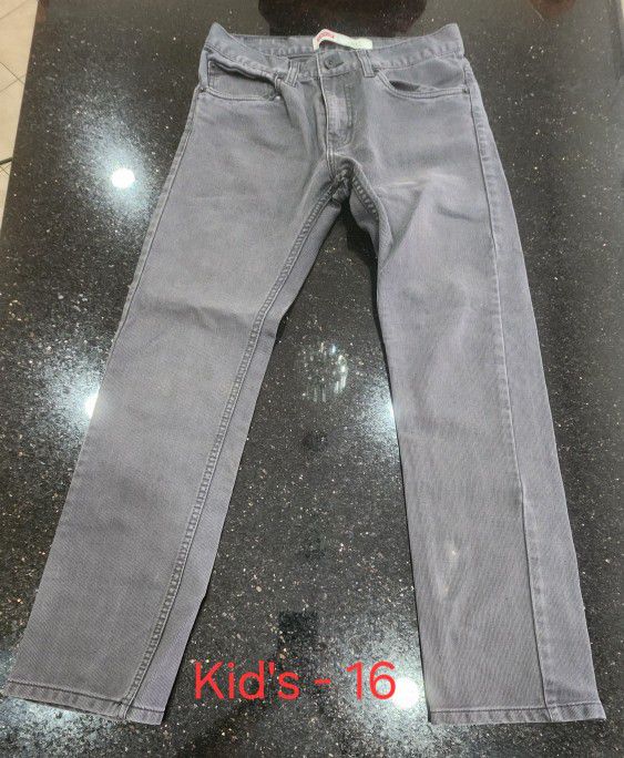 Big Kids Jeans Size 16