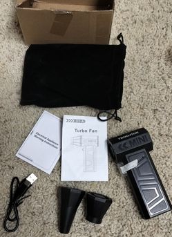 Turbo Fan With Nossels/ Rechargable/ New Open Box/ See Discription 👍👍