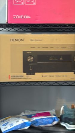 Denon x4800h Home Theater Receiver 9.2.4 125w per channel