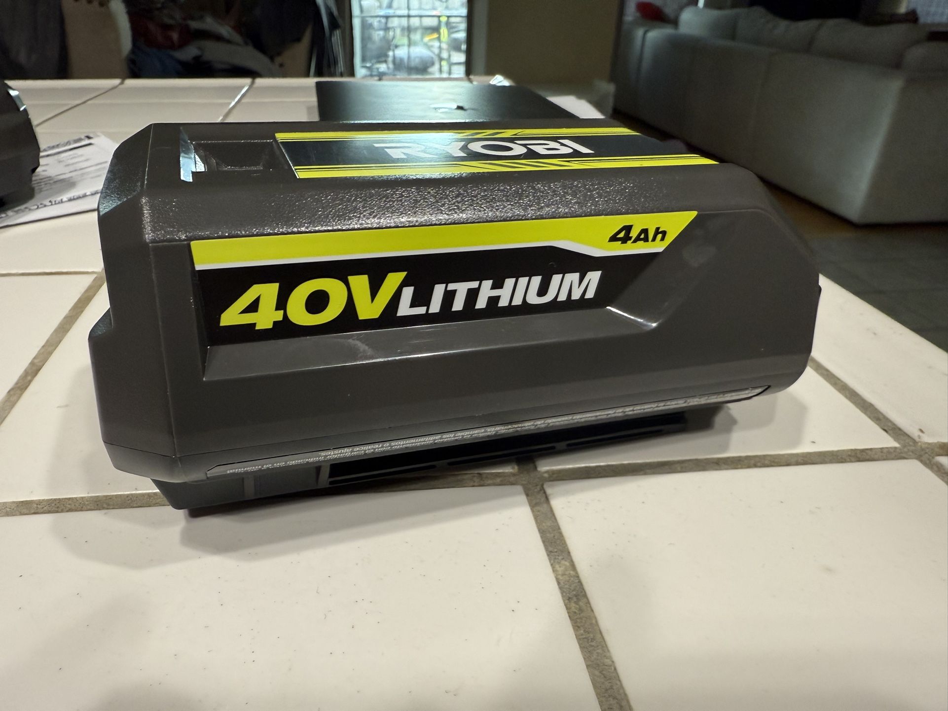 Ryobi 40V 4ah Battery