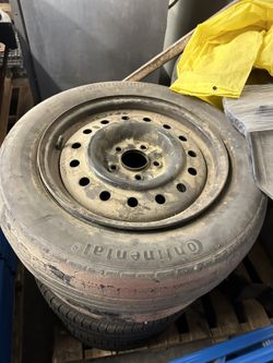 5 Lug Steelie Rims 