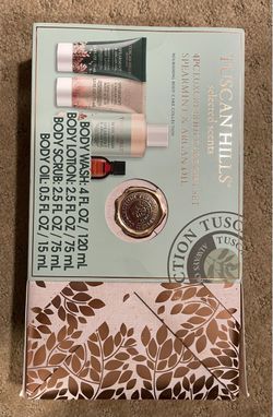 Tuscan Hills 4pc Luxury Body Care Gift Set