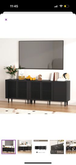 Black Tv Stand 