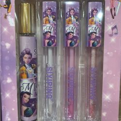 Kpop Lipstick And Perfume  Set 