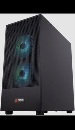 ABS Black Mid-Tower PC Gaming Case
