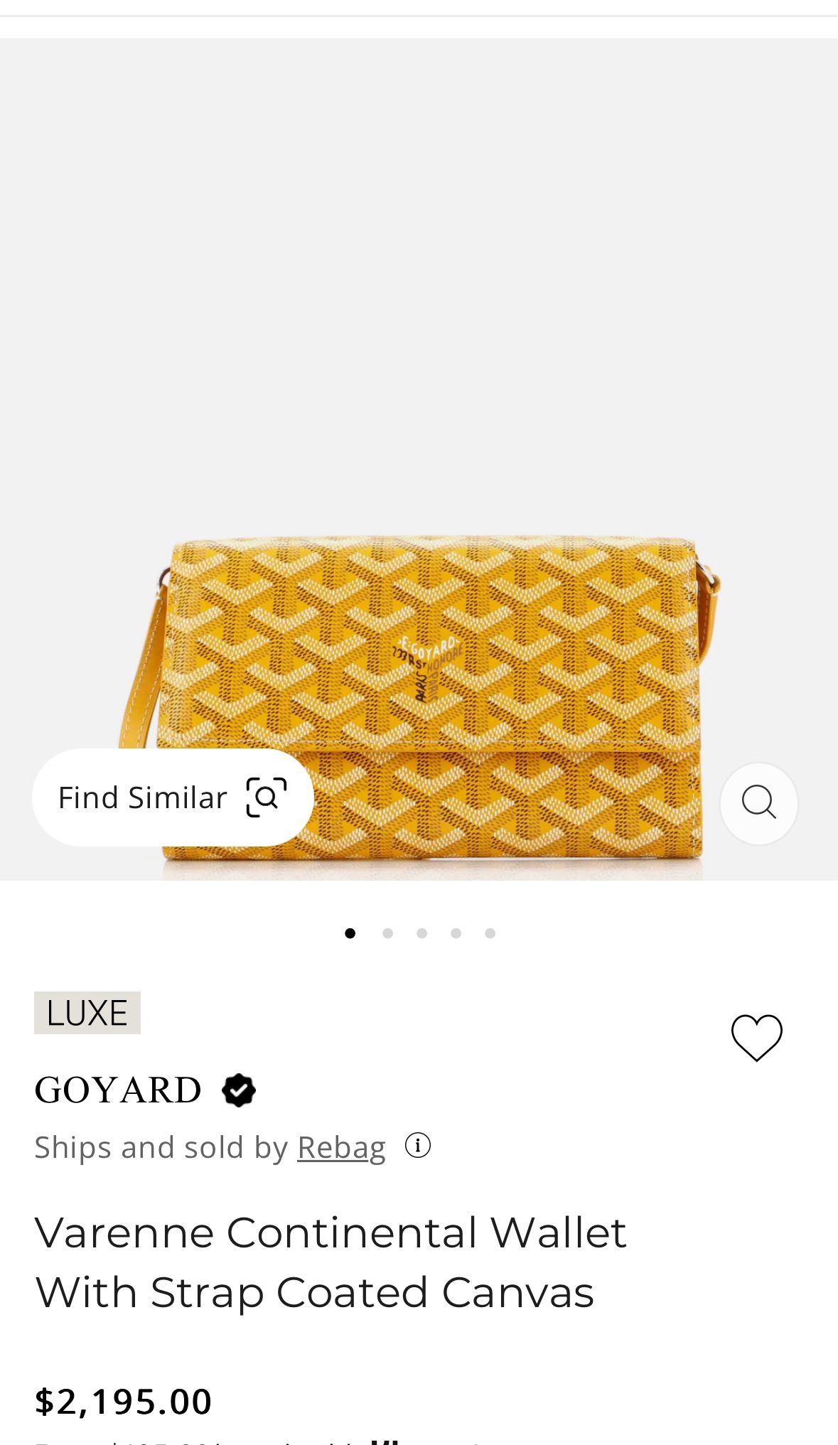 Goyard Woman Wallet/crossbody