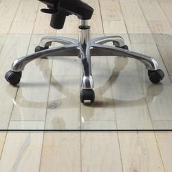 Lorell tempered glass chair mat 48 x 60 sale