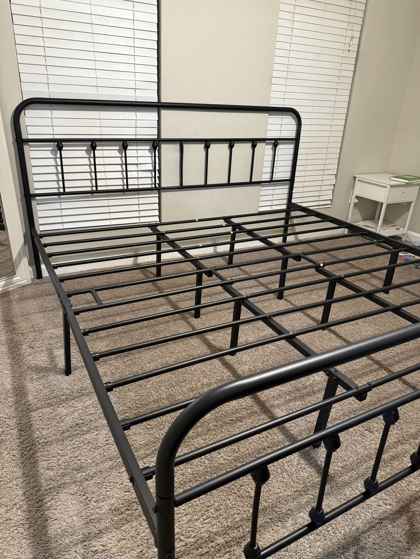 King size bed frame