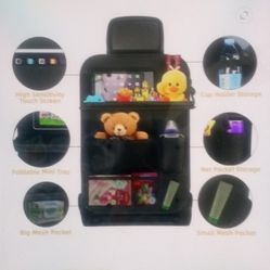 Car Seat Storage Phone Holder / Kids Toys Organizer. New!! Firm Price.