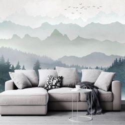 Forest Mural Wall Paper
