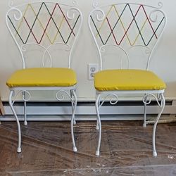 Pair Of Outdoor Garden Chairs